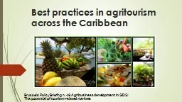 Best practices in  agritourism