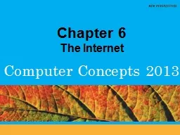 Chapter 6 The Internet Chapter Contents