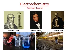 Electrochemistry Michael Morse