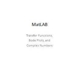 MatLAB Transfer Functions,