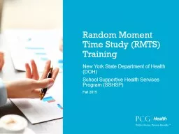 Random Moment Time Study (RMTS) Training