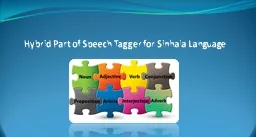 Hybrid Part  of  Speech Tagger