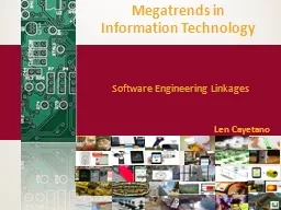 Megatrends in  Information Technology