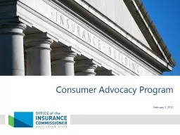 Consumer Advocacy Program