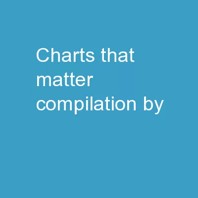 Charts That Matter Compilation by: