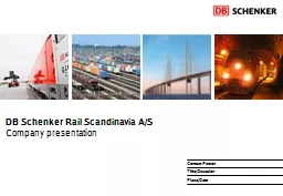 DB Schenker Rail Scandinavia A/S