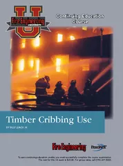 Timber Cribbing Use BY BILLY LEACH JR