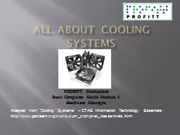 All About Cooling  Systems