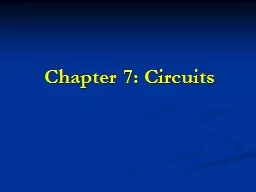 Chapter 7: Circuits Circuit Measurements