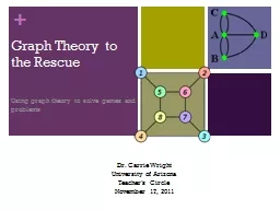 Graph Theory to the Rescue