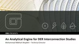 An Analytical Engine for DER Interconnection Studies