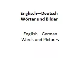 Englisch —Deutsch W ӧ