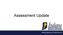 Assessment Update Updates