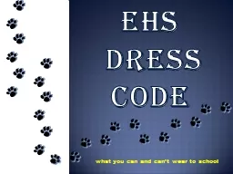 Ehs  Dress code what you can and can’t wear to school
