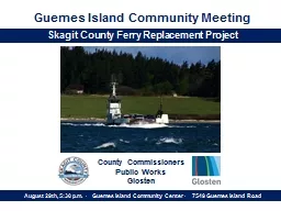 Guemes Island Community Meeting