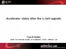 Accelerator status after the 12 GeV upgrade