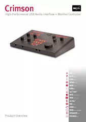 Crimson Product Overview HighPerformance USB Audio Int