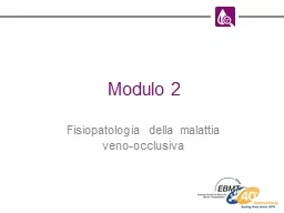 Modulo 2 Fisiopatologia