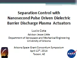 Separation Control with Nanosecond Pulse Driven Dielectric Barrier Discharge Plasma Actuators