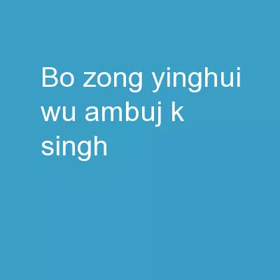 Bo Zong ,  Yinghui Wu,  Ambuj K. Singh,