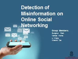 Detection  of  Misinformation