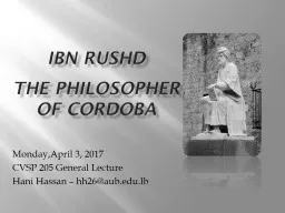IBn   Rushd   The Philosopher