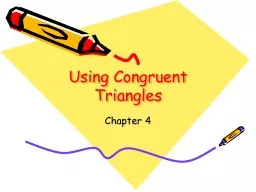 Using Congruent Triangles