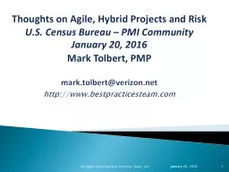 Thoughts on Agile, Hybrid Projects and Risk