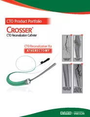 CTO Product Por folio Occluded anterior tibial artery