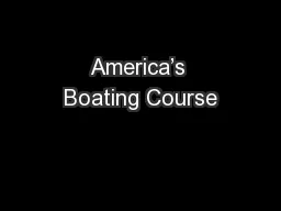 America’s Boating Course