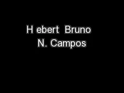 H ebert  Bruno  N. Campos