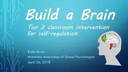 Build a Brain  Tier 2 classroom intervention