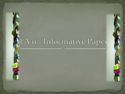 LA 11 -  Informative   Paper