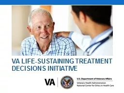 VA Life-Sustaining  Treatment Decisions