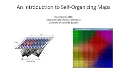 An Introduction to Self-Organizing Maps