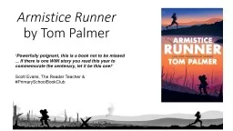 Armistice Runner  by Tom Palmer