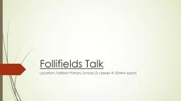 Follifields Talk  Location: