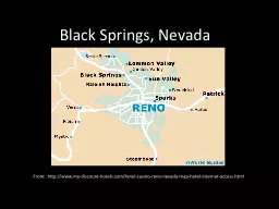 Black Springs, Nevada From:  http