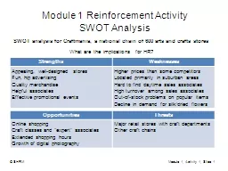 Module 1 Reinforcement Activity