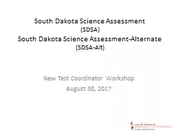 South Dakota Science Assessment