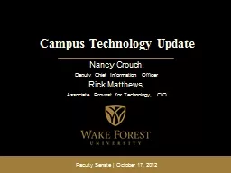 Faculty Senate  |  October 17, 2012