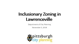 Inclusionary Zoning in Lawrenceville