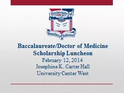 Baccalaureate/Doctor of Medicine