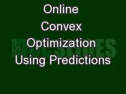 Online Convex Optimization Using Predictions