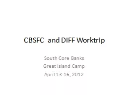 CBSFC  and DIFF  Worktrip