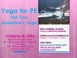 Yoga for PE Not Your Grandma’s Yoga