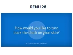 RENU 28 What is in RENU28?