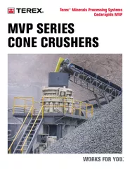 MVP SERIES CONE CRUSHERS Terex Minerals Processing Sys