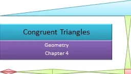 Congruent Triangles Geometry