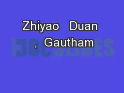 Zhiyao   Duan  ,  Gautham